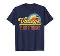 Flight Attendant Sunset Profession Job T-Shirt - Unique Graphic for Adults - T-Shirt, Sweatshirt, Hoodie