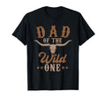 Dad Wild One Cowboy Western Rodeo Party T-Shirt - Custom Art Print Unisex - T-Shirt, Sweatshirt, Hoodie
