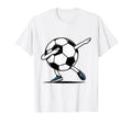Dabbing Soccer Game Day Soccer Fan T-Shirt - Unique Graphic Men Women - T-Shirt, Sweatshirt, Hoodie