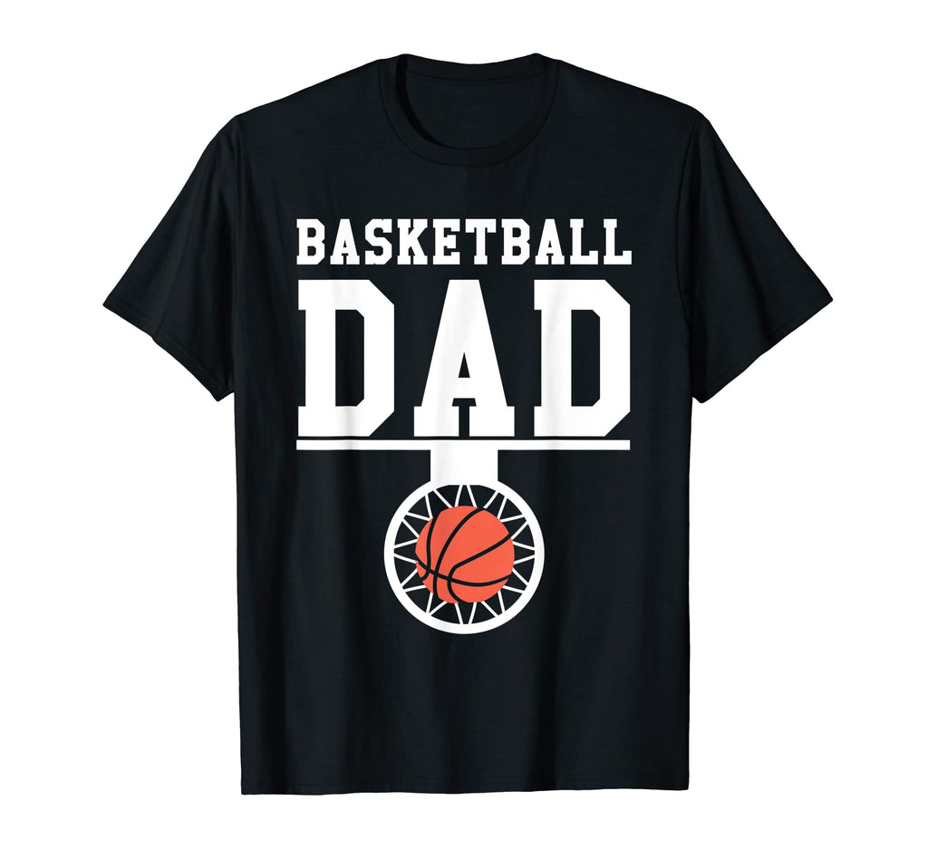 Mens Love Support Basketball Dad T-Shirt - Unique Graphic Men Women - T-Shirt, Sweatshirt, Hoodie
