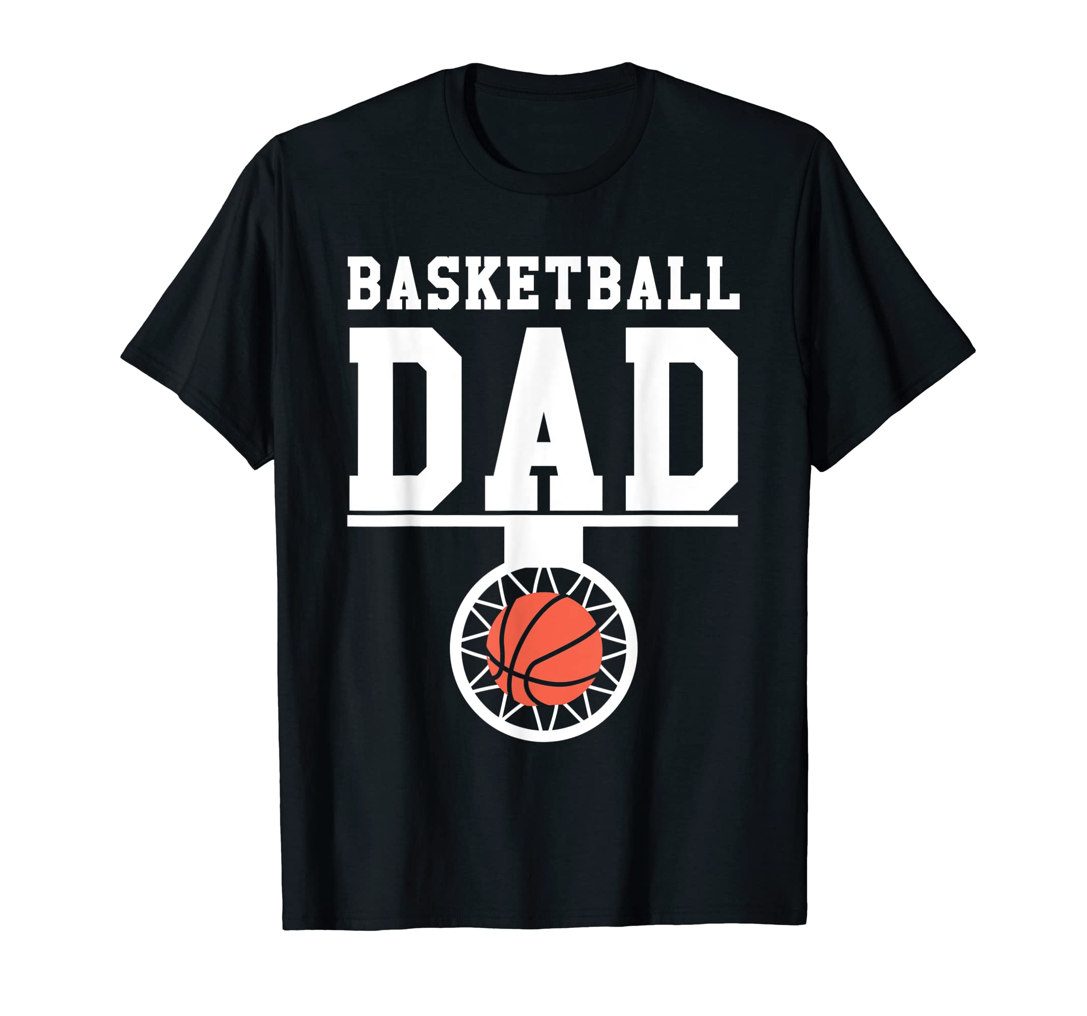 Mens Love Support Basketball Dad T-Shirt - Unique Graphic Men Women - T-Shirt, Sweatshirt, Hoodie