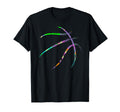 Colorful Basketball Ball Basketball Player T-Shirt - Trendy Graphic Unisex - T-Shirt, Sweatshirt, Hoodie