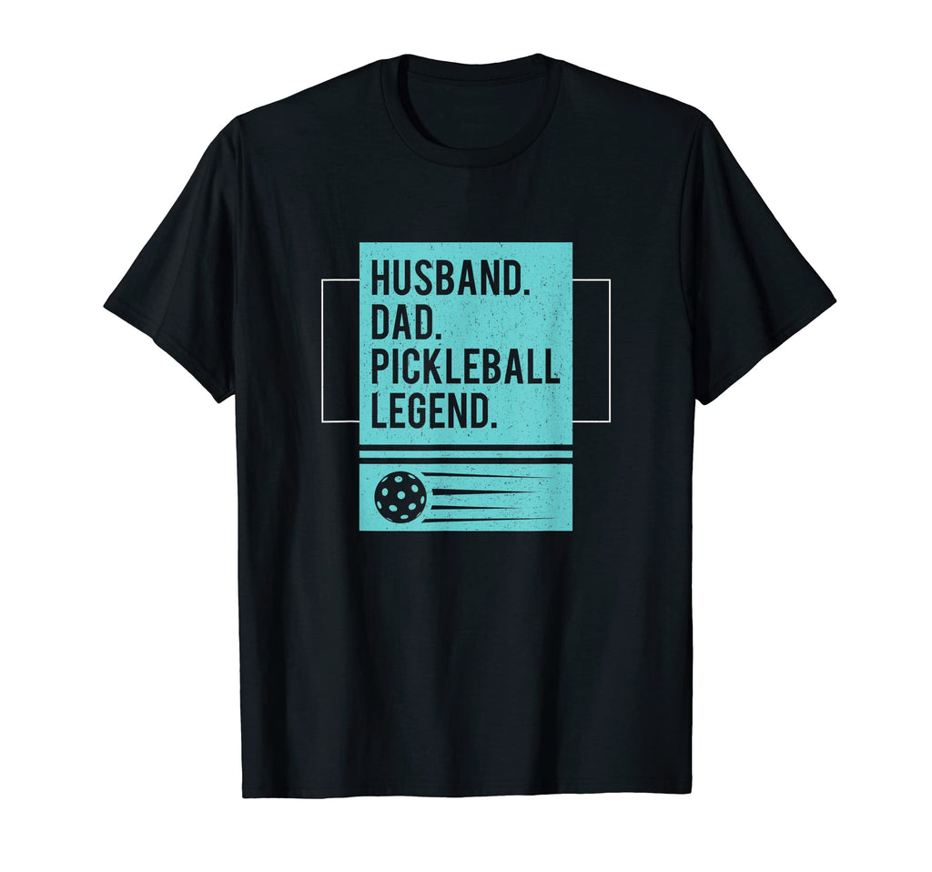 Husband Dad Pickleball Legend Sweatshirt - Fun Novelty Design Men Women - T-Shirt, Sweatshirt, Hoodie