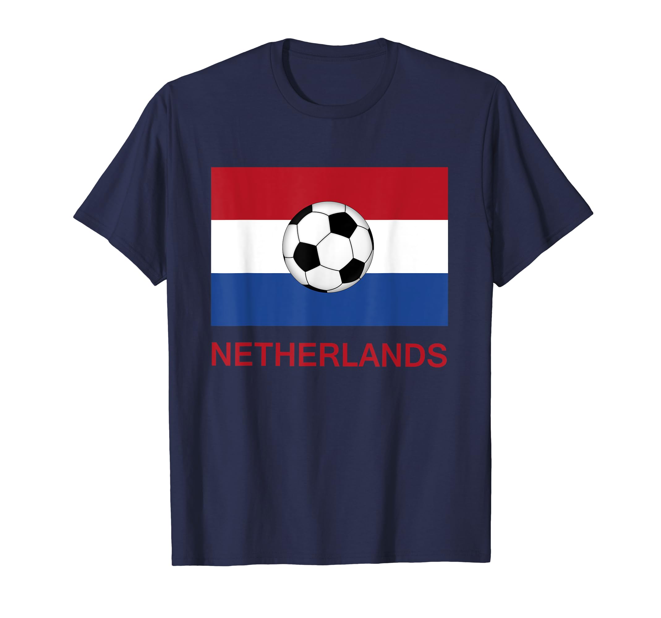 Netherlands Soccer Futbol T-Shirt - Custom Art Print Men Women - T-Shirt, Sweatshirt, Hoodie
