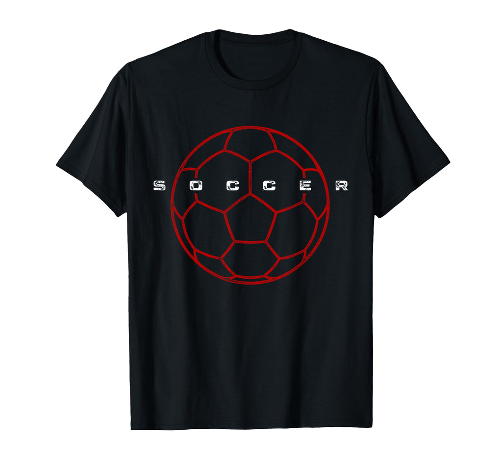 Soccer Ball Soccer Sports Players Fans T-Shirt - Custom Art Print Unisex - T-Shirt, Sweatshirt, Hoodie