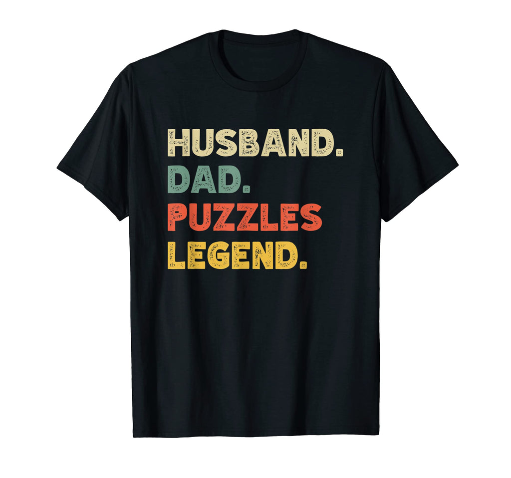 Mens Mens Funny Husband Dad Puzzles T-Shirt - Graphic Print Men Women - T-Shirt, Sweatshirt, Hoodie