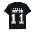 Number 11 Custom Proud Soccer Futbol T-Shirt - Aesthetic Graphic Men Women - T-Shirt, Sweatshirt, Hoodie