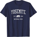 Yosemite Vintage National Park Sports Design - Adult & Kids T-Shirts, Sweatshirts & Hoodies apparel design preview 1