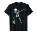 Dabbing Skeleton Soccer Ball Dab Hip T-Shirt - Trendy Graphic for Adults - T-Shirt, Sweatshirt, Hoodie
