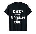 Mens Daddy Birthday Daughter Matching T-Shirt - Minimalist Print Men Women - T-Shirt, Sweatshirt, Hoodie