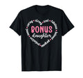 Bonus Daughter Heart Step Daughter T-Shirt - Aesthetic Graphic Unisex - T-Shirt, Sweatshirt, Hoodie