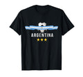 Argentina 3 Stars Argentinian Flag T-Shirt - Custom Art Print for Adults - T-Shirt, Sweatshirt, Hoodie