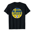 Sweden Soccer Football Team Supporter T-Shirt - Trendy Graphic for Adults - T-Shirt, Sweatshirt, Hoodie