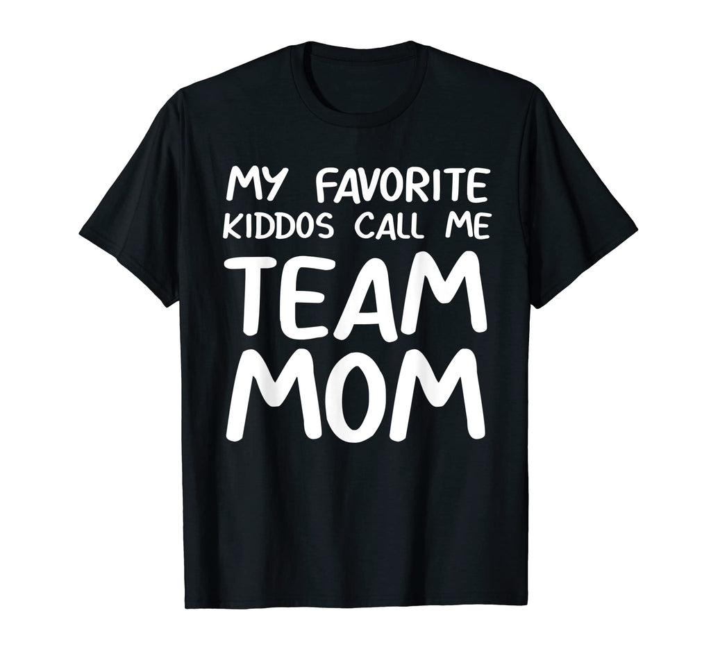 Team Mom Softball Baseball Soccer T-Shirt - Minimalist Print for Adults - T-Shirt, Sweatshirt, Hoodie