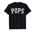 Pops Bold Font Fathers Day Pops T-Shirt - Unique Graphic Unisex - T-Shirt, Sweatshirt, Hoodie