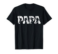Football Papa Football Fathers Day T-Shirt - Custom Art Print Men Women - T-Shirt, Sweatshirt, Hoodie
