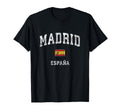 Madrid Spain Espana Athletic Sports T-Shirt - Aesthetic Graphic Men Women - T-Shirt, Sweatshirt, Hoodie