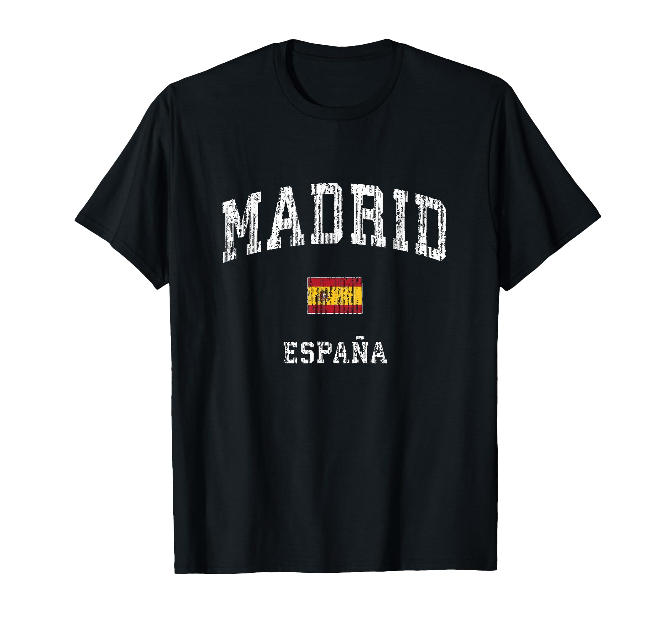 Madrid Spain Espana Athletic Sports T-Shirt - Aesthetic Graphic Men Women - T-Shirt, Sweatshirt, Hoodie