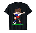 Soccer Chile Jersey Flag Football Dab T-Shirt - Casual Everyday Wear Unisex - T-Shirt, Sweatshirt, Hoodie