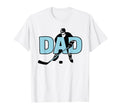 Ice Hockey Playing Dad T-Shirt - Custom Art Print for Adults - T-Shirt, Sweatshirt, Hoodie