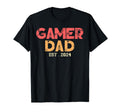 Leveled Up To Daddy Video Game Player T-Shirt - Custom Art Print Unisex - T-Shirt, Sweatshirt, Hoodie