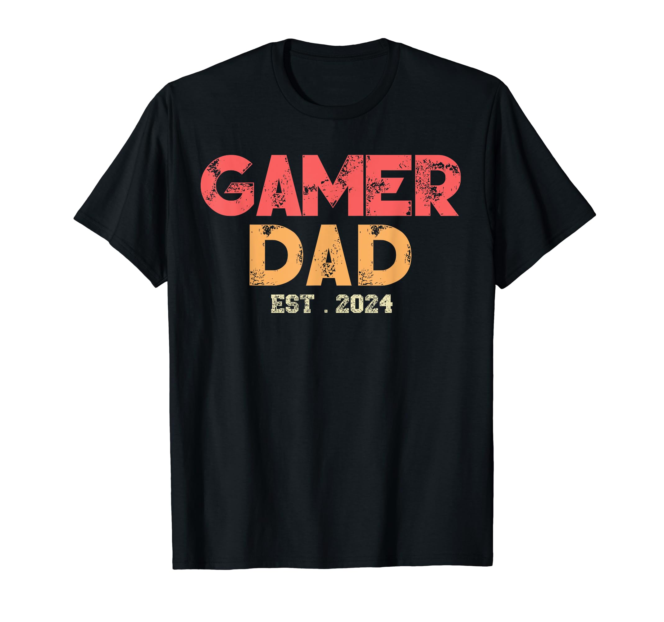 Leveled Up To Daddy Video Game Player T-Shirt - Custom Art Print Unisex - T-Shirt, Sweatshirt, Hoodie