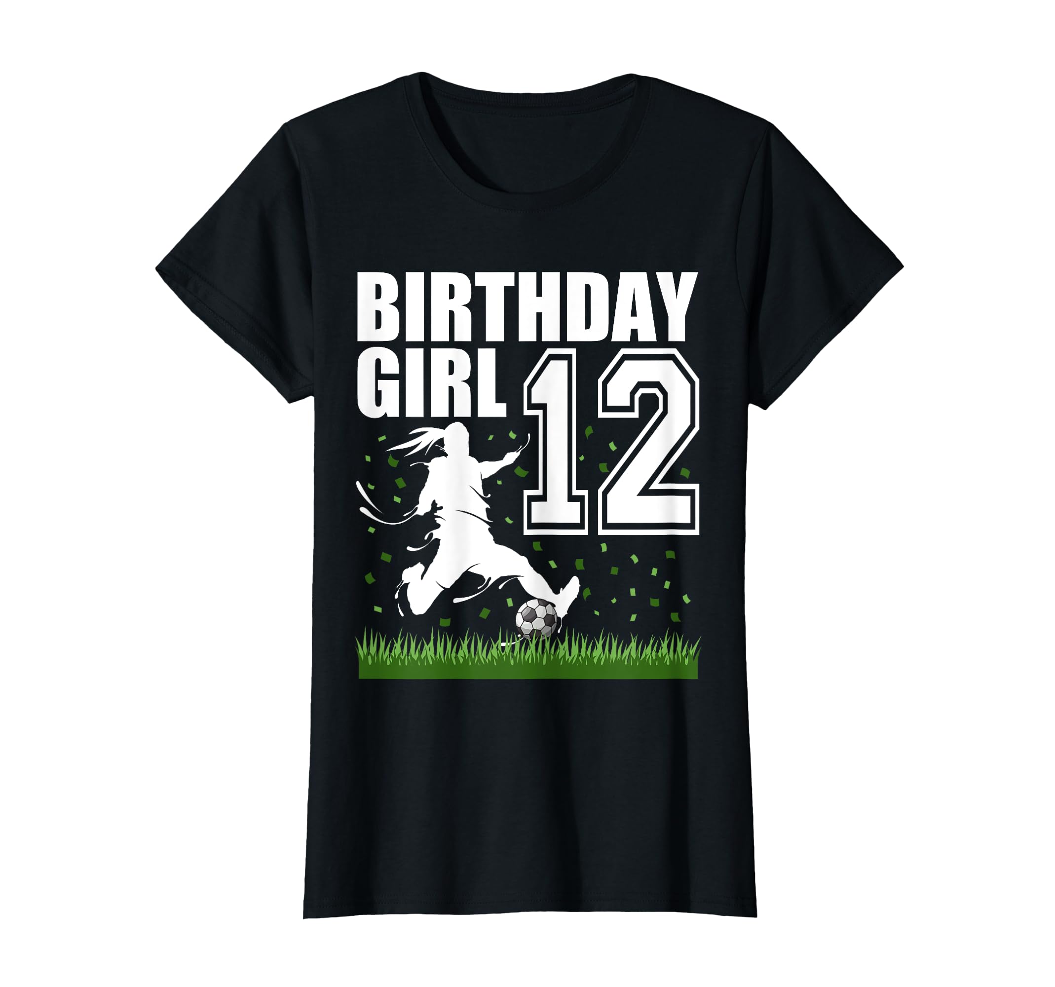 12 Year Old Soccer Birthday Party T-Shirt - Unique Graphic for Adults - T-Shirt, Sweatshirt, Hoodie