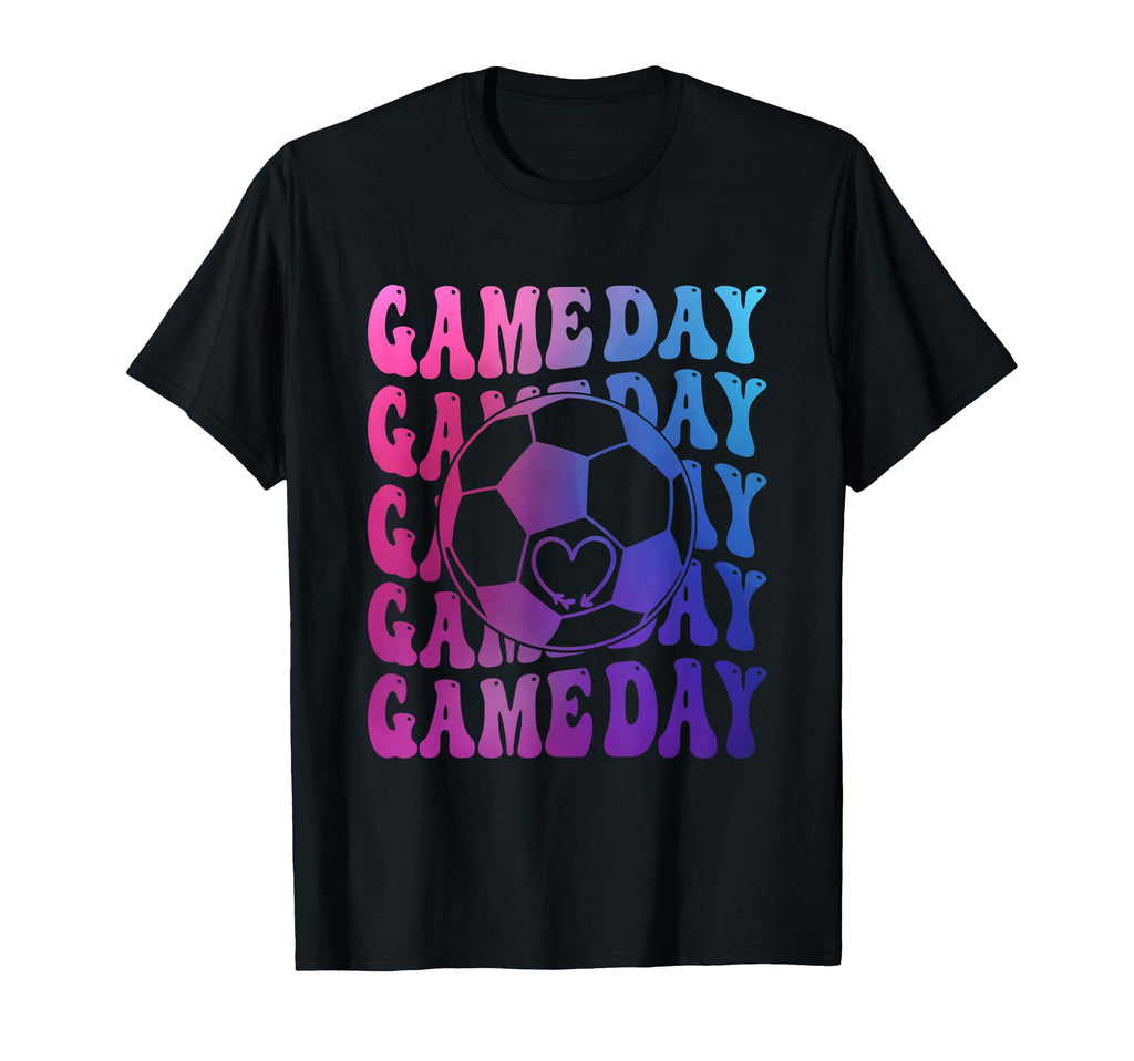 Colorful Soccer Sports Fan Game Day T-Shirt - Novelty Apparel Unisex - T-Shirt, Sweatshirt, Hoodie