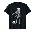 Floss Dance Skeleton Soccer Ball T-Shirt - Streetwear Style for Adults - T-Shirt, Sweatshirt, Hoodie