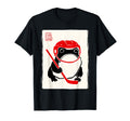 Ice Hockey Japanese Grumpy Frog Funny T-Shirt - Unique Graphic Men Women - T-Shirt, Sweatshirt, Hoodie