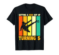 Happy 5Th Birthday 5 Year Old Kick T-Shirt - Minimalist Print for Adults - T-Shirt, Sweatshirt, Hoodie