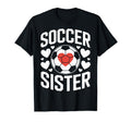 Soccer Sister Proud Soccer Sibling T-Shirt - Custom Art Print for Adults - T-Shirt, Sweatshirt, Hoodie