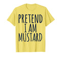 Mustard Ketchup Lazy Easy Funny T-Shirt - Aesthetic Graphic Unisex - T-Shirt, Sweatshirt, Hoodie
