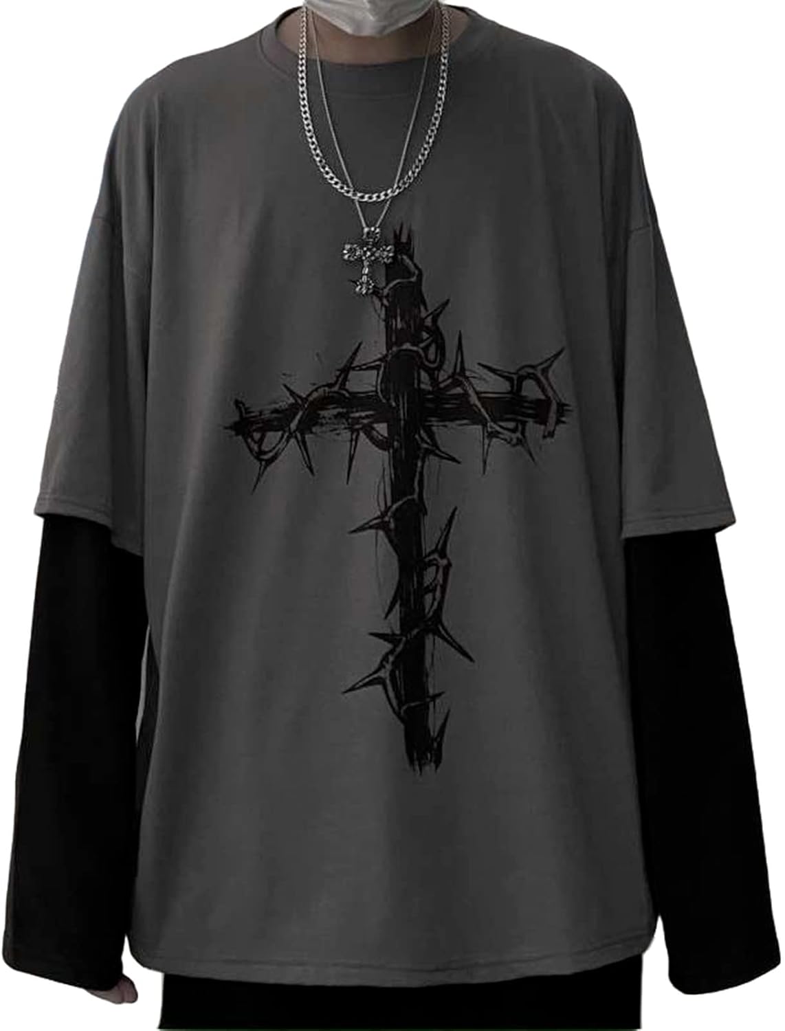 Men Women Gothic Top Graphic Emo Y2K Grunge - Adult & Kids T-Shirts, Sweatshirts & Hoodies apparel design preview 1