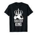 Soccer Player Soccer King T-Shirt - Novelty Apparel for Adults - T-Shirt, Sweatshirt, Hoodie
