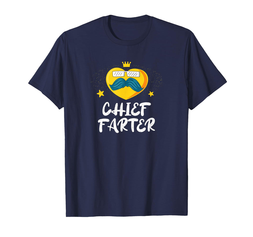 Chief Farter Gross Joke Nasty Pun T-Shirt - Custom Art Print for Adults - T-Shirt, Sweatshirt, Hoodie