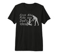 First Bike Ride Was Dads Father And T-Shirt - Trendy Graphic Men Women - T-Shirt, Sweatshirt, Hoodie