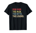 Pop Pop Myth Legend Funny Gift T-Shirt - Custom Art Print for Adults - T-Shirt, Sweatshirt, Hoodie