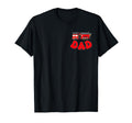 Dad Birthday Fire Truck Firefighter T-Shirt - Aesthetic Graphic Unisex - T-Shirt, Sweatshirt, Hoodie