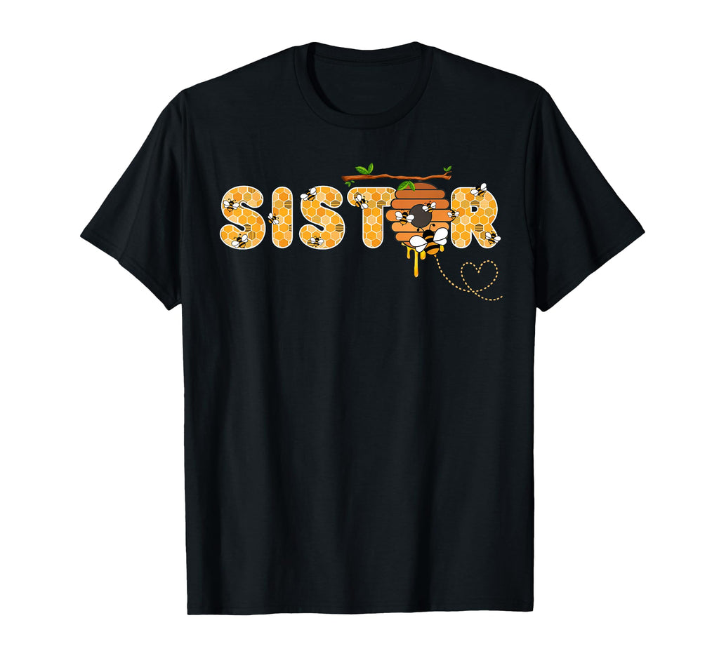 Sister Bee 1St Birthday Beekeeping T-Shirt - Aesthetic Graphic Men Women - T-Shirt, Sweatshirt, Hoodie