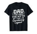 Mens Dad Myth Gardening Legend T-Shirt - Casual Everyday Wear for Adults - T-Shirt, Sweatshirt, Hoodie