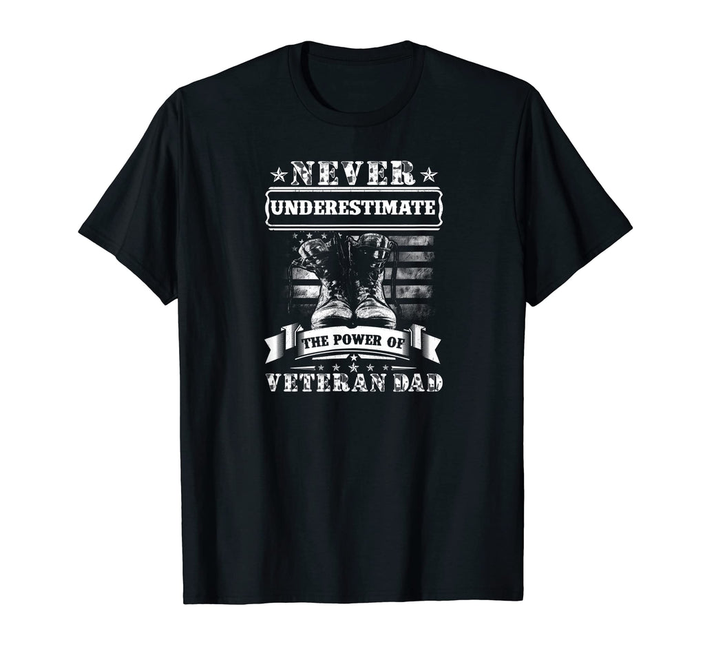 Never Underestimate Power Veteran T-Shirt - Streetwear Style for Adults - T-Shirt, Sweatshirt, Hoodie
