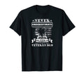 Never Underestimate Power Veteran T-Shirt - Streetwear Style for Adults - T-Shirt, Sweatshirt, Hoodie