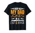 Dad Base I Keep My Dad Jokes Dad Base T-Shirt - Graphic Print for Adults - T-Shirt, Sweatshirt, Hoodie