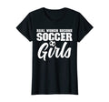 Womens Real Become Soccer Soccer Player T-Shirt - Fun Novelty Design Unisex - T-Shirt, Sweatshirt, Hoodie