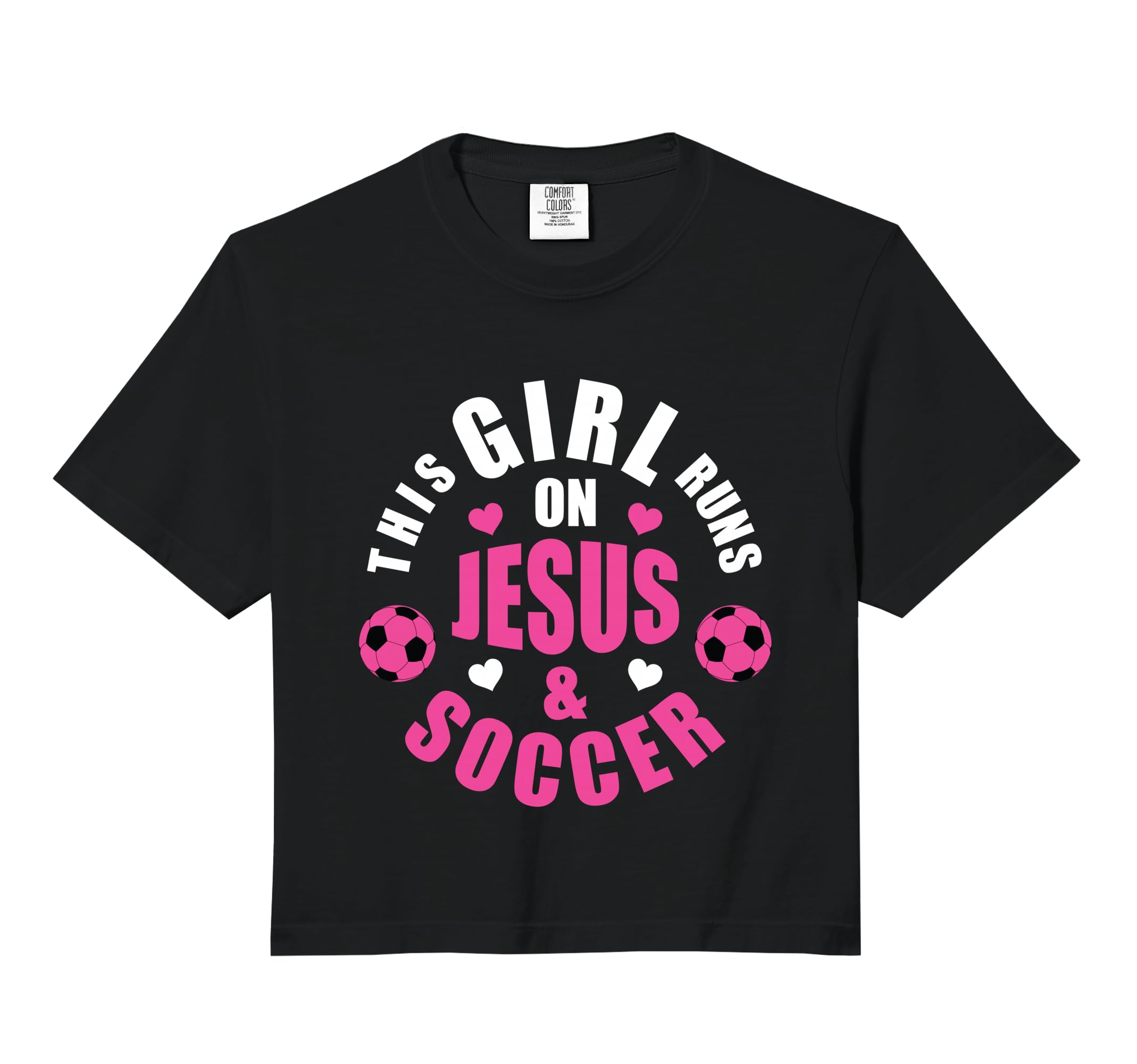 This Runs Jesus And Soccer Gifts Hoodie - Aesthetic Graphic for Adults - T-Shirt, Sweatshirt, Hoodie