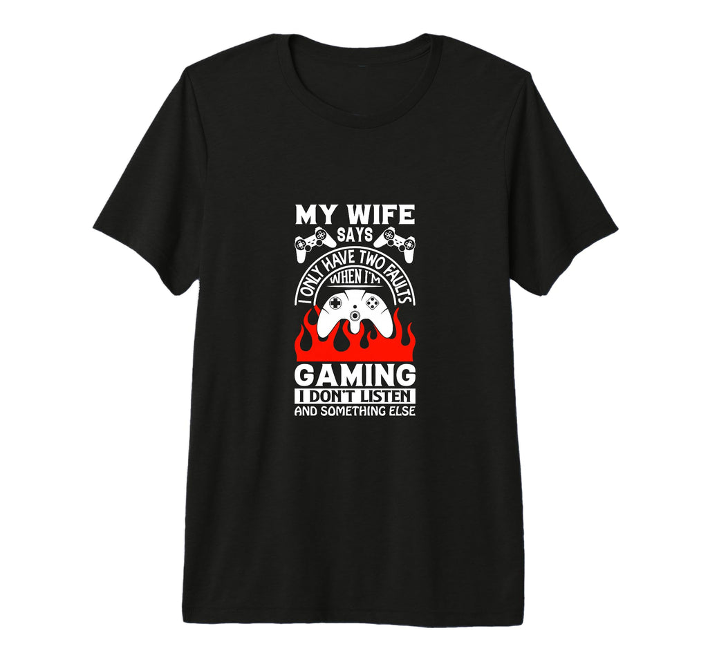 Video Game Player Gaming Joystick T-Shirt - Custom Art Print Men Women - T-Shirt, Sweatshirt, Hoodie