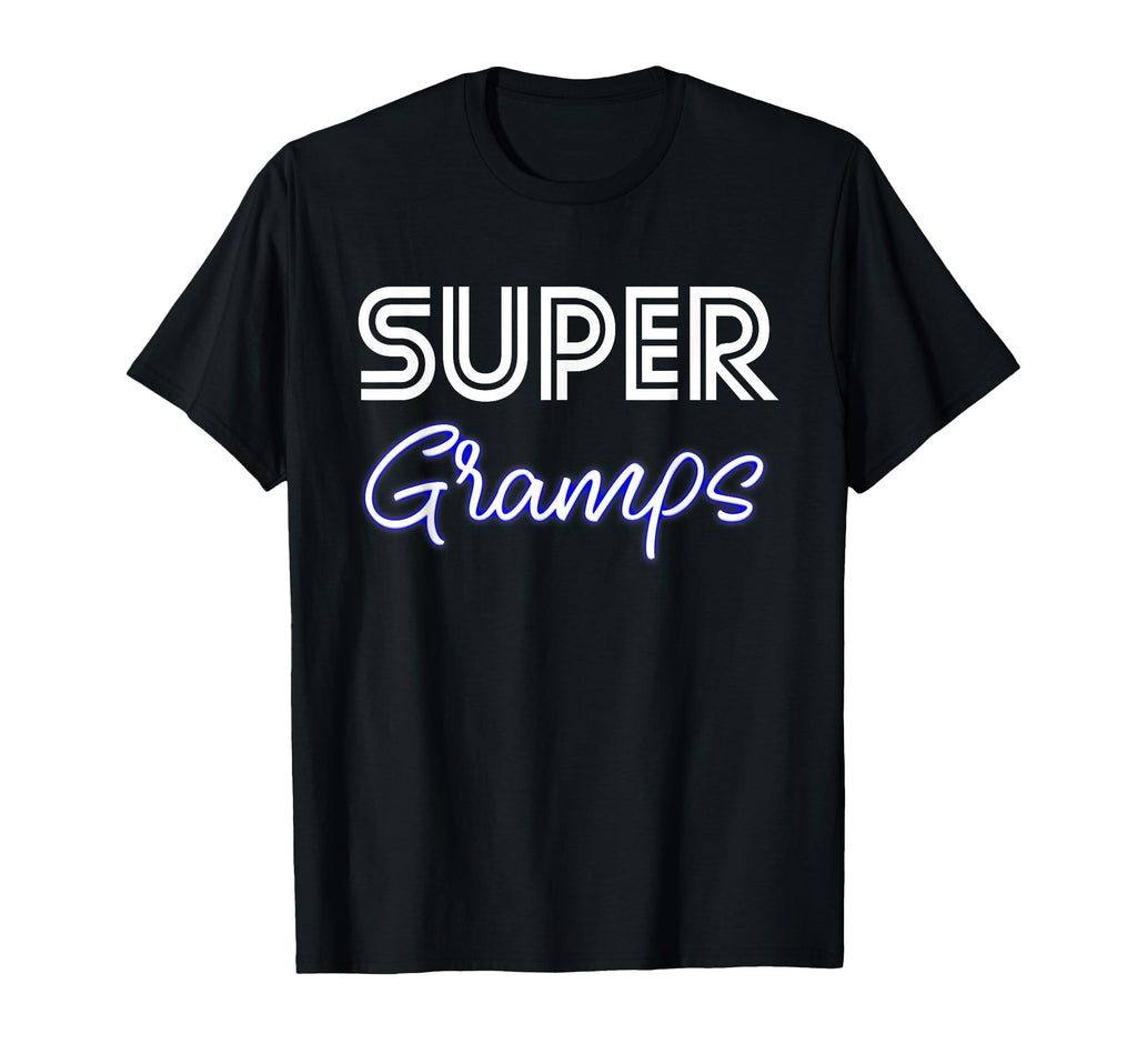 Super Gramps Grandfather Grandpa T-Shirt - Trendy Graphic for Adults - T-Shirt, Sweatshirt, Hoodie