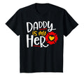 Daddy Is My Hero Firefighter T-Shirt - Casual Everyday Wear for Adults - T-Shirt, Sweatshirt, Hoodie
