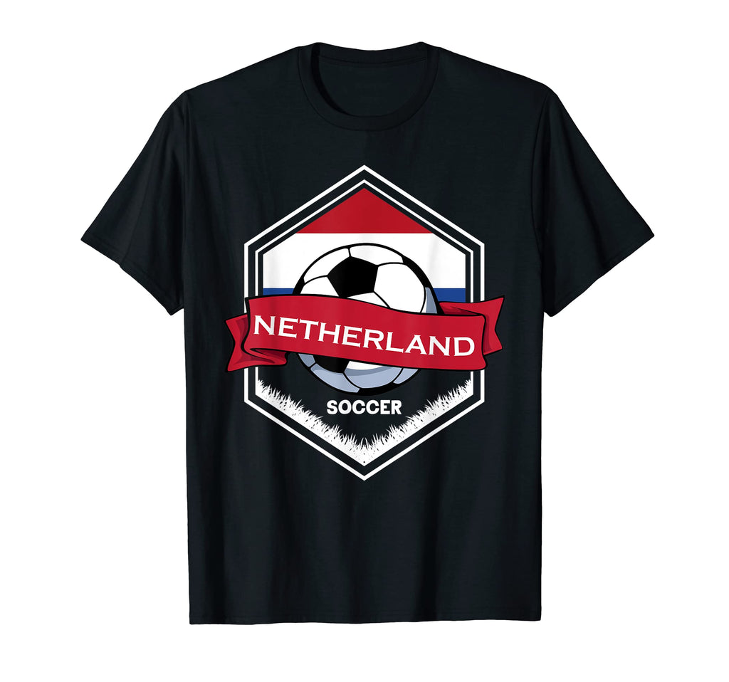 Netherland Flag Football Fan T-Shirt - Fun Novelty Design for Adults - T-Shirt, Sweatshirt, Hoodie